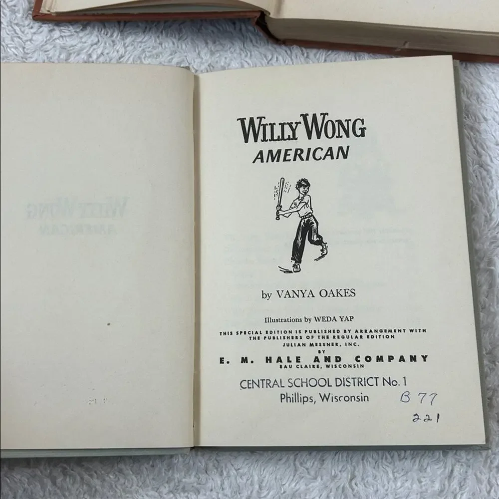 Vintage Book Lot - Willy‎ Wong American, Peony, Marie Antoinette